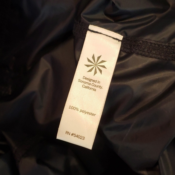 ATHLETA Navy Blue City Slicker Vest Jacket sz XXS - Picture 9 of 13